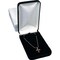 Black Velvet Necklace Chain Jewelry Gift Box Showcase Displays Kit 36 Pcs